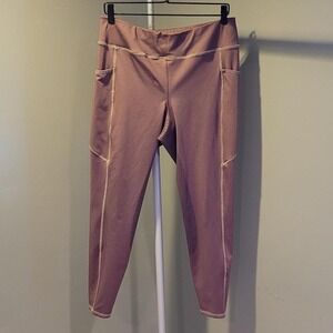 Riding Sport by Dover Saddlery Cropped Tight, Big Girls Size XL 14, Brown Tan